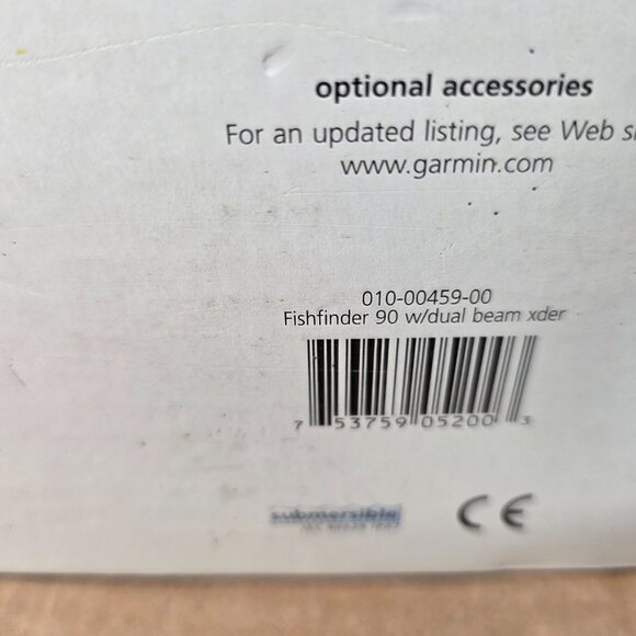 GARMIN Fishfinder Depth Finder 90 Marine Boat Sonar NOB - Picture 14 of 16